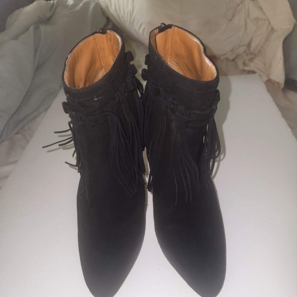 Nine West Fringe boots